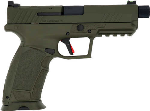 SDS Imports PX-9 Gen3 Semi-Auto Pistol 9mm Luger 4.69" Barrel (2)-20Rd Mags Fiber Optic Front, Black Serrated Adjustable Rear Sight OD Green Finish