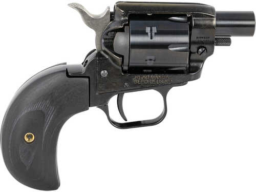 Heritage Barkeep Boot Revolver 22 Long Rifle 1.68" Barrel 6Rd Capacity Fixed Front Notched Rear Sights Black Wood Grips Finish