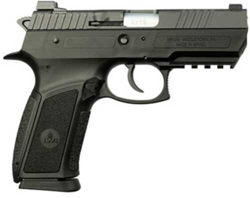 Israel Weapon Industries Jericho PSL-9 Subcompact Semi-Auto Pistol 9mm Luger 3.8" Barrel (2)-16Rd Mags Adjustable Sights Black Polymer Finish