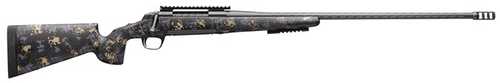 Browning X-Bolt Pro Mcmillan Bolt Action Rifle <span style="font-weight:bolder; ">6.5</span> <span style="font-weight:bolder; ">PRC</span> 24" Barrel 3Rd Capacity Game Scout Stock Carbon Gray Elite Cerakote Finish
