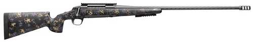 Browning X-Bolt Pro Mcmillan Bolt Action Rifle 6.5 PRC 24" Barrel 3Rd Capacity Game Scout Stock Carbon Gray Elite Cerakote Finish