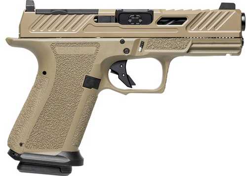 Shadow Systems MR920 Elite Striker Fired Semi-Auto Pistol 9mm Luger 4.5" Spiral Fluted Black Barrel (2)-15Rd Mags Sights:FS: Green Tritium RS:Black Night Flat Dark Earth/Black Polymer Finish