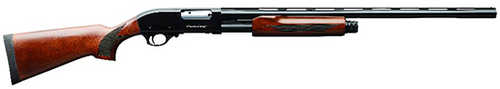 Charles Daly 301 Field Pump Action Shotgun 12 Gauge 3" Chamber 28" Barrel 4Rd Capacity Checkerd Wood Stock Blued Black Anodized Finish