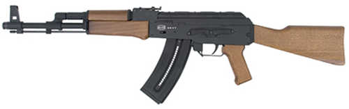 Blue Line Global Mauser Semi-Auto AK47 Rifle .22 Long 17.72" Barrel (1)-24Rd Mag Adjustable Rear Sight Hardwood Stock Black Finish