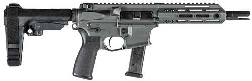 Christensen Arms CA9MM Semi-Auto Metal Frame AR-Style Pistol 9mm Luger 10.5" Carbon Fiber Barrel (1)-17Rd Mag Tungsten Finish