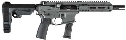 <span style="font-weight:bolder; ">Christensen</span> Arms CA9MM Semi-Auto Metal Frame AR-Style Pistol 9mm Luger 10.5" Carbon Fiber Barrel (1)-17Rd Mag Tungsten Finish