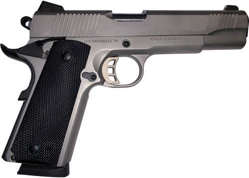 SDS Imports 1911 Duty Pistol .45 ACP 5" Barrel 1-8 Round Mag Stainless Steel Black Polymer Grip