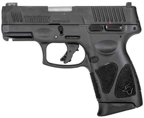 Taurus G3C Compact Semi-Auto Pistol 9mm Luger 3.26" Barrel (3)-10Rd Mag Ameriglo Front Sight Drift Adjustable Rear Black Polymer Finish