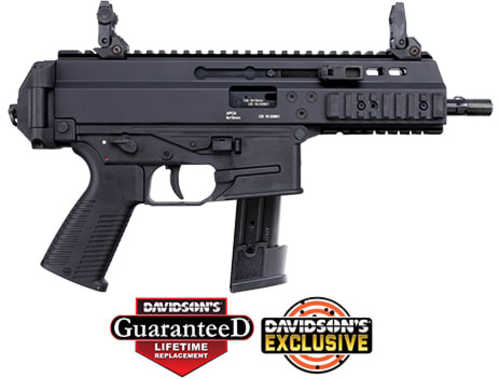 B&T USA APC9 Pro Semi-Auto Pistol 9mm Luger 6.9" Barrel (1)-21Rd Mag Folding Adjustable Low Profile Sights Black Finish