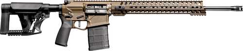 Patriot Ordnance Factory Rouge Prescott DI Semi-Auto Rifle 6.5 Creedmoor 20" Barrel (1)-20Rd Mag Mission First Tactical Folding Stock Brown Cerakote Applied Finish