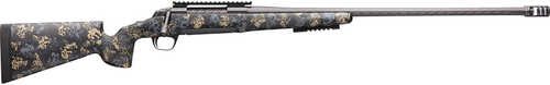 Browning X-Bolt Pro LR McMillam Bolt Action Rifle .300 PRC 26" Barrel 3Rd Capacity Carbon Fiber Stock With Accent Graphics Sonoran Ambush Finish