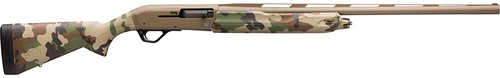Winchester SX4 Hybrid Hunter Semi-Auto Shotgun 12 Gauge 3.5" Chamber 28" Barrel 4Rd Capacity TruGlo Fiber Optic Front Sight Flat Dark Earth/Woodland Camoflauge Finish