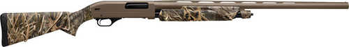 Winchester SXP Hybrid Hunter Pump Action Shotgun 12 Gauge 3.5" Chamber 28" Vent Rib Barrel 4Rd Capacity Brass Bead Front Sight Flat Dark Earth/ Mossy Oak Shadow Grass Habitat Camoflauge Finishv