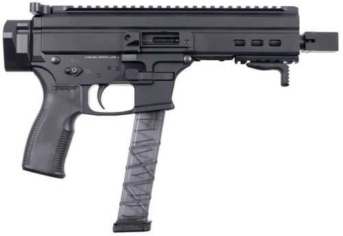UTAS UT9M Semi-Auto Pistol 9mm Luger 6" Barrel (1)-33Rd Mag Manual Safety Matte Black Polymer Finish