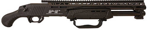 Standard Manufacuring SP12 Compact Pump Action Shotgun 12 Gauge 3" Chamber 14.5" Barrel 7Rd Capacity Black Finish
