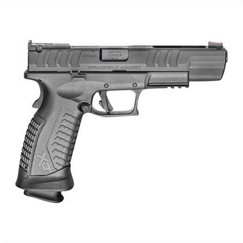 Springfield Armory XDME Elite Striker Fired Semi-Auto Pistol 9mm Luger 5.25" Barrel (2)-22Rd Magazines Adjustable Sights Black Polymer Finish
