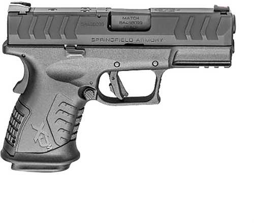 Springfield Armory XD-M Elite Compact OSP Semi-Auto Pistol 45ACP 3.8" Barrel (2)-10Rd Mags Fixed Sights Black Polymer Finish