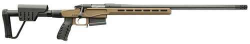 Bergara Premier MG Lite Full Size Bolt Action Rifle .300 Winchester Magnum 24" #6 CURE Carbon Fiber Barrel (1)-5Rd Mag XLR Element Folding Chassis 4.0 Stock Flat Dark Earth/Black Finish