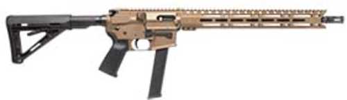 Diamondback Firearms DB1417P041 Semi-Auto Rifle 9mm Luger 16" Barrel (1)-32Rd Mag Magpul Grips Burnt Bronze Finish