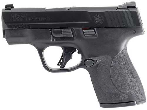 Click to see larger image. Smith & Wesson M&P9 Shield Plus Striker Fired Micro Compact Semi-Auto Pistol 9mm Luger 3.1" Barrel (1)-10Rd, (1)-13Rd Mags White Dot Sights Flat Dark Earth Polymer Finish