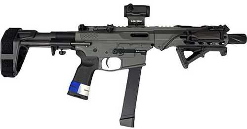Jacob Grey Custom JG9 Semi-Auto AR-Style Pistol 9mm Luger 7.5" Barrel (1)-31Rd Mag Holosun Red Dot Sight HS403B Included Finish