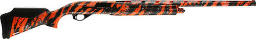 Impala Plus Mikeno Semi-Auto Shotgun 12 Gauge 3" Chamber 28" Barrel 4Rd Capacity Fiber Optic Sight Black/Orange Synthetic Finish