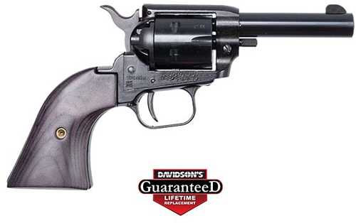 Click to see larger image. Heritage Manufacturing Barkeep Custom Black On Series Single Action Revolver .22 Long Rifle 3" Barrel 6Rd Capcity Rear Notch Sight Oxide Finish