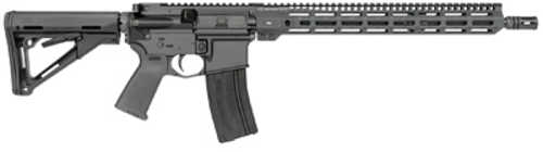 Midwest Industries MI-15F Semi-Auto Rifle .223 Wylde 16" Lightweight Melonite Barrel (1)-30Rd Mag Magpul CTR Stock Black Anodized Finish