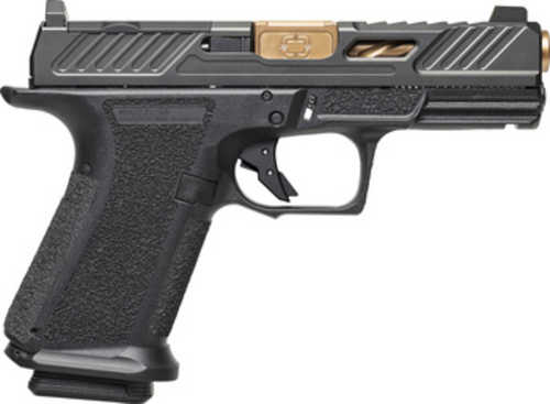 Shadow Systems MR920 Elite Striker Fired Semi-Auto Pistol 9mm Luger 4.5" Spiral Fluted Bronze Barrel (2)-15Rd Mags Green Tritium Front Black Rear Night Sights Nitride Applied Finish