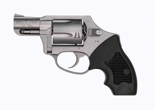 Charter Arms Undercover Lite Double Action Only Revolver .38 Special 2" Barrel 5Rd Capacity Compact Rubber Grips With Finger Grooves Stainless Steel Finish