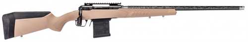 Savage Arms 110 Carbon Tactical Bolt Action Rifle <span style="font-weight:bolder; ">6.5</span> <span style="font-weight:bolder; ">PRC</span> 24" Proof Fiber Barrel (1)-8Rd Magpul AICS Magazine No Sights Flat Dark Earth Accustock Synthetic Stock Matte Black Finish