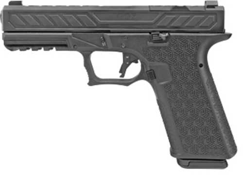 Grey Ghost Precision Combat Full Size Striker Fired Semi-Auto Pistol 9mm Luger 4.48" Match Grade Barrel (3)-17Rd Magazines Fixed Night Sights Compatible With Glock Gen 3 Components And Poly80 Style Accessories Black Polymer Finish