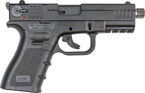 ISSC M22 Gen 2 Pistol 22 LR 4.10" Threaded Barrel 10 Rounds Black Polymer Textured Grip