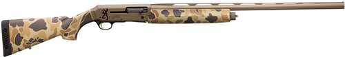 Browning Silver Field Semi-Auto Shotgun 12 Gauge 3.5" Chamber 28" Chrome Lined Vent Rib Barrel 3Rd Capacity Gold Plated Trigger Vintage Tan Camoflage Finish