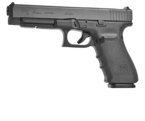 Glock 41 Gen4 Competition Striker Fired Semi-Auto Pistol .45 ACP 5.31" Barrel (3)-13Rd Magazine Fixed Sights Black Polymer Finish