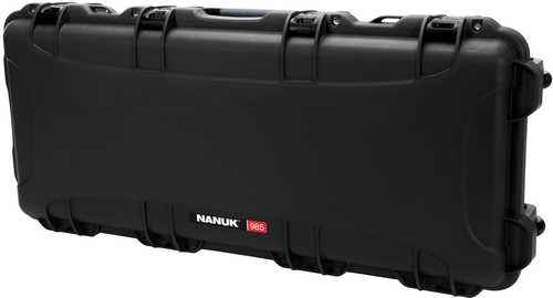 NANUK (PLASTICASE Inc) 985 AR15 Case With Foam Black NK-7 Resin