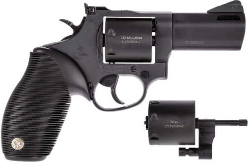 Taurus 692 Revolver 357 Mag, 38 Special And 9mm 7 Shot 3" Barrel Matte Black Finish