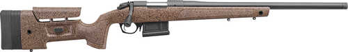Bergara B-14 HMR Rem 700-Style Bolt Action Rifle .300 Winchester Magnum 26" Free-Floating Black 4104 Chrome-Moly Steel Barrel (1)-5Rd Magazine Brown/Tan Adjustable Cheekpiece Mini-Chassis Synthetic Speckled Stock Cerakote Finish
