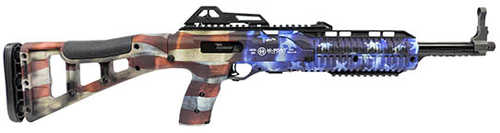 MKS Supply Hi Point 995TS Semi-Auto Rifle 9mm Luger 16.5" Barrel (1)-10Rd Magazine American Flag Polymer Finish