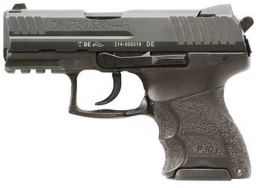 Heckler & Koch P30SK V3 Double/Single Action Semi-Auto Pistol 9mm Luger 3.27" Barrel (3)-10Rd Magazines Night Sights Black Polymer Finish