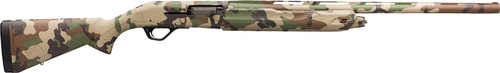 Winchester SX4 Waterfowl Semi-Auto Shotgun 12 Gauge 3" Chamber 26" Vent Rib Barrel 4Rd Capacity TruGlo Fiber Optic Front Sight Woodland Camoflage Finish