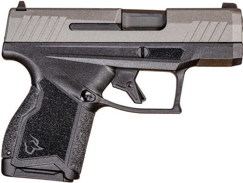 Taurus GX4 Striker Fired Semi-Auto Pistol 9mm Luger 3.06" DLC Coated Barrel (2)-11Rd Magazines Fixed Front & Adjustable Rear Sights Right Hand Tungsten Grey Cerakote Slide Black Finish