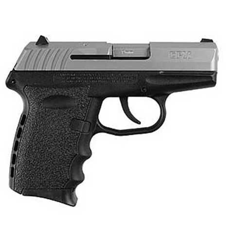 SCCY CPX-2-TTG3 Semi-Auto Pistol 9mm Luger Stainless Slide Black Finish-img-0