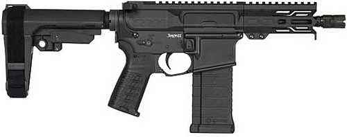 CMMG Banshee MK4 Semi-Auto Pistol 5.7x28mm 5" Barrel (1)-40Rd Magazine No Sights Polymer Grips Cerakote Armor Black Finish