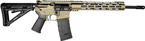 Diamondback Firearms DB15 AR-Style Semi-Auto Tactical Rifle .300 AAC Blackout 16" 4150 Chrome Moly Barrel (1)-30Rd Magazine Optic Ready Right Hand Adjustable Magpul MOE Carbine Synthetic Stock Flat Dark Earth Finish