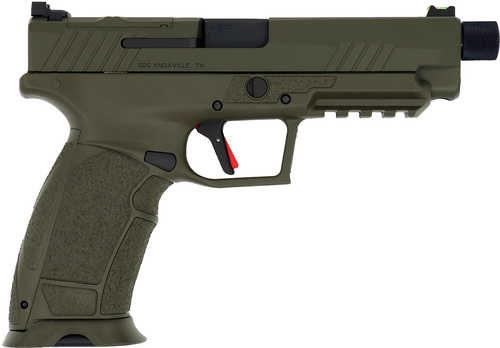 SDS Imports PX-9 Tactical Gen3 Striker Fired Semi-Auto Pistol 9mm Luger 5.1" Threaded Barrel (2)-18Rd Magazines Fiber Optic Front, Black Serrated Adjustable Rear Sights OD Green Finish