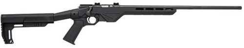 Howa TRAKR Bolt Action Rifle .17 HMR 21" Threaded Barrel (2)-5Rd Magazines Black Synthetic Tactical Stock Matte Blued Finish