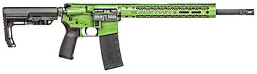 Black Rain Ordnance Spec+ Semi-Auto Rifle .223 Remington 16" Chrome Moly Barrel (1)-30Rd Magazine MFT Minimalist Stock Polymer Grips Green Anodized Finish