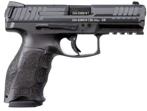 <span style="font-weight:bolder; ">Heckler</span> & Koch VP40 Striker Fired Semi-Auto Pistol .40 S&W 4.09" Cold Hammer-Forged Polygonal Barrel (1)-13Rd Magazine Dot Night Front Sight Low Snag 2-Dot Rear Black Polymer Finish