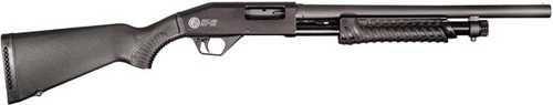 Rossi ST-12 Pump Action Shotgun 12 Gauge Matte Black Finish-img-0